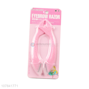 Good Quality Fish Shape Eyebrow Razor Eyebrow Trimmer