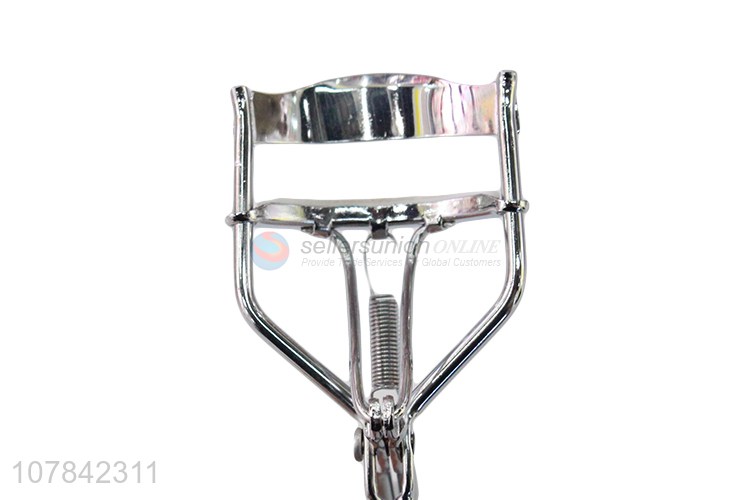 High quality silver stainless steel eyelash curler for ladies