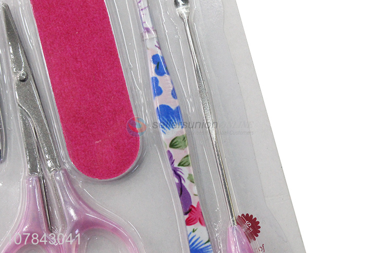 Hot sale beauty tool set nail clipper nail file cuticle pusher