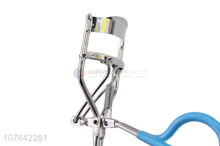 Newest wholesale beauty makeup stainless steel eyelash curler