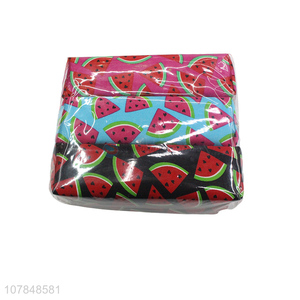 China wholesale watermelon pattern stationery pencil case