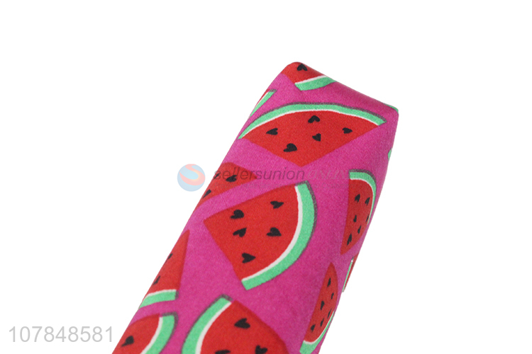 China wholesale watermelon pattern stationery pencil case