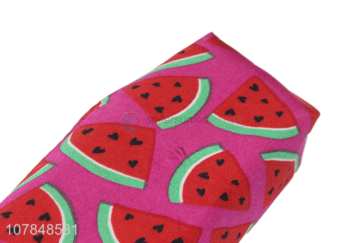 China wholesale watermelon pattern stationery pencil case