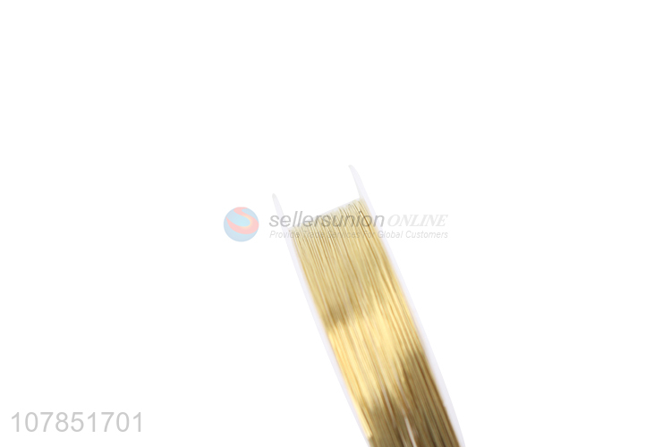 Online wholesale gold copper wire rolls nail art line