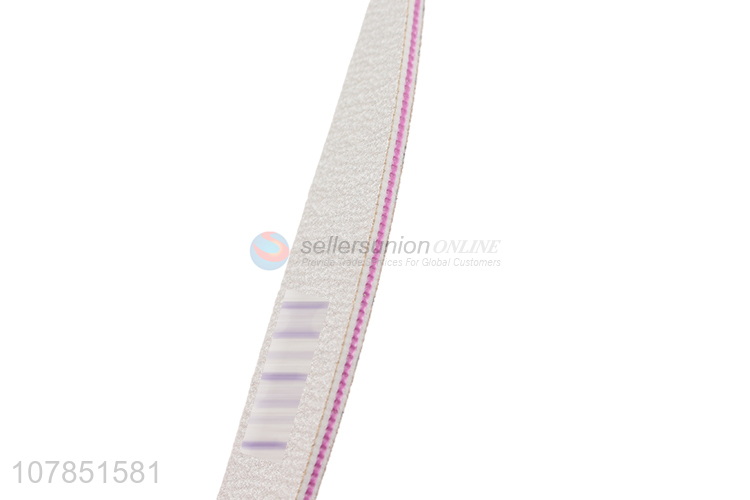 Good quality 100/180 double sided eva nail file for nail art