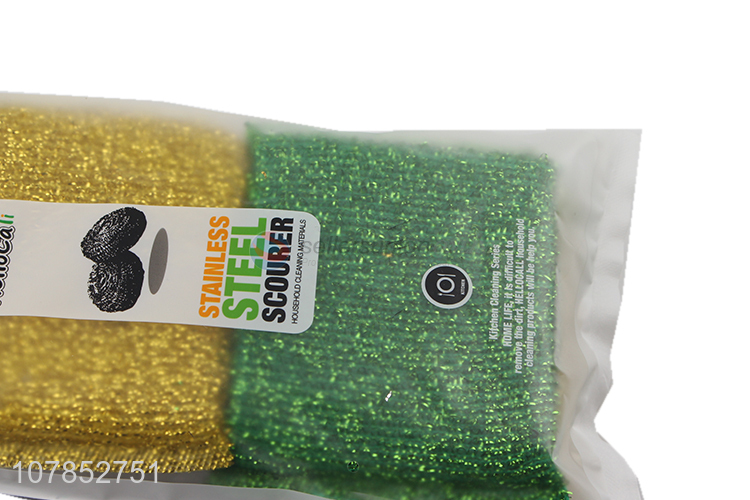 Popular products durable stainless steel wire sponge scourer