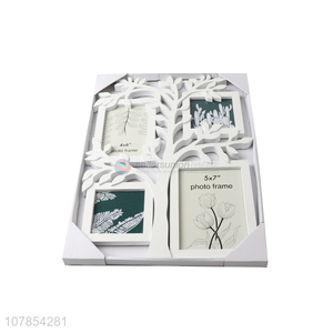 Wholesale creative tree design combination photo frame for home decoration