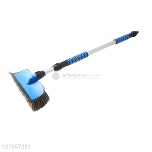 Online wholesale telescopic soft bristle aluminium alloy water fed pole brush