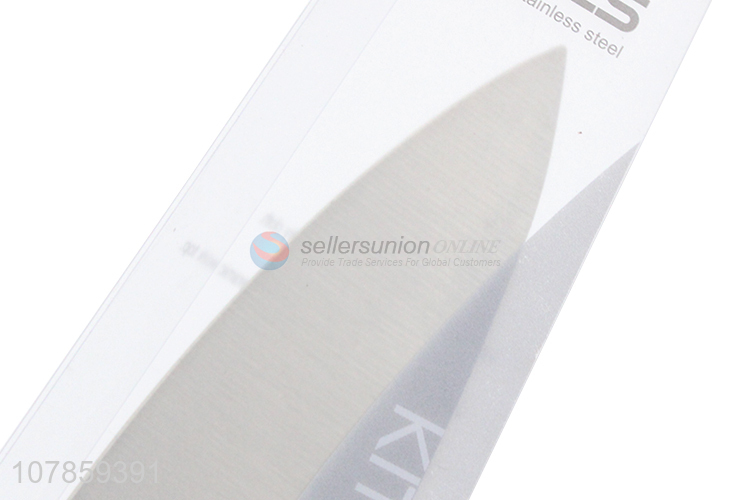 High quality silver stainless steel cooking knife for chef