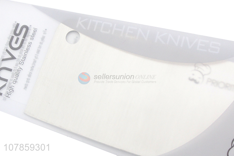 Good wholesale price silver stainless steel household kitchen knife