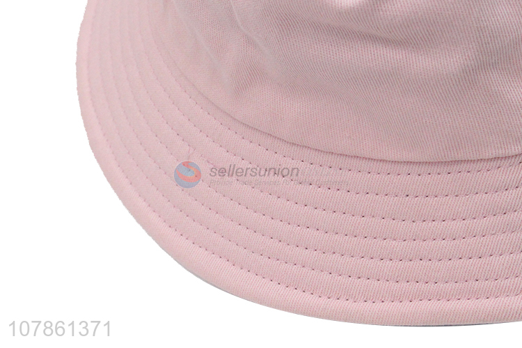 Cheap price pink fashion durable fishing fisherman hat cup