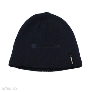 New products fashion style winter beanie cap knitted hat for sale