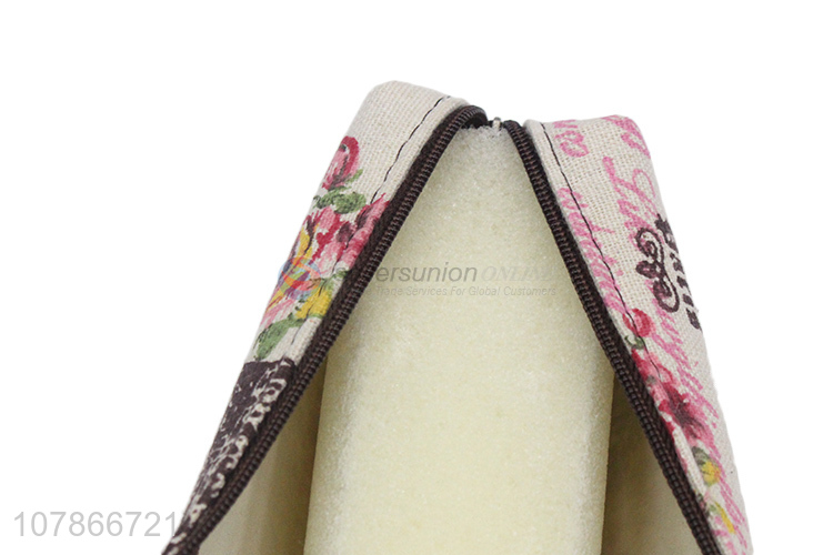 New style simple design canvas school office pencil bag for sale