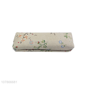 Latest products canvas stationery storage pencil bag