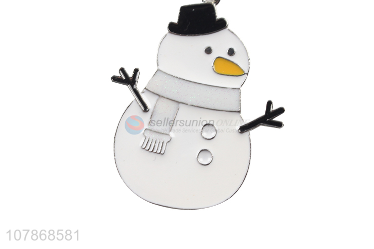 Cute Snowman Keychain Fashion Key Chain Rings