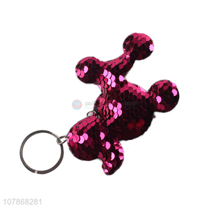 Cute Design Sequins Keychain Fashion Key Ring