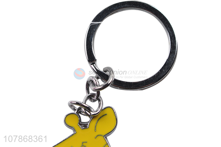 Cartoon Colorful Animal Keychain Fashion Key Ring