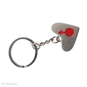 New Arrival Heart Shape Keychain Fashion Key Ring