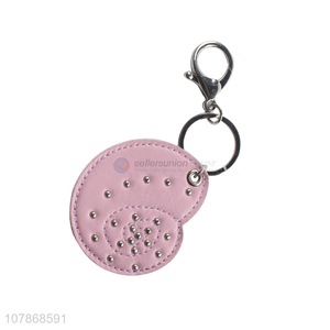 Fashion Design Pu Keychain Personalized Key Chains