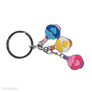 Custom Design Keychain Colorful Alloy Key Ring