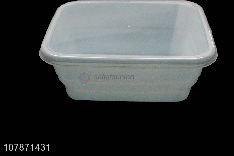 High quality 3 pieces microwaveable pp refrigerator crisper food fresh box