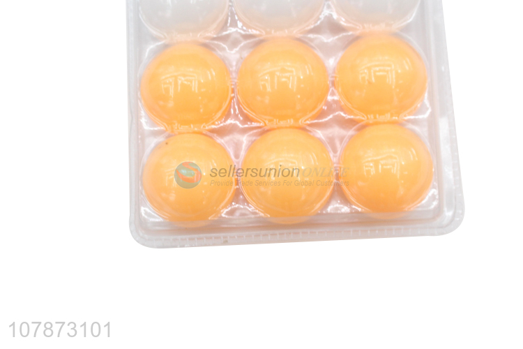 Cheap price 12pieces indoor sports pingpong balls table tennis