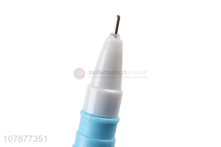 Good wholesale price blue creative plastic office signature pen