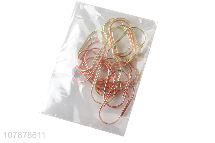 New arrival jumbo wire paper clips office binding supplies