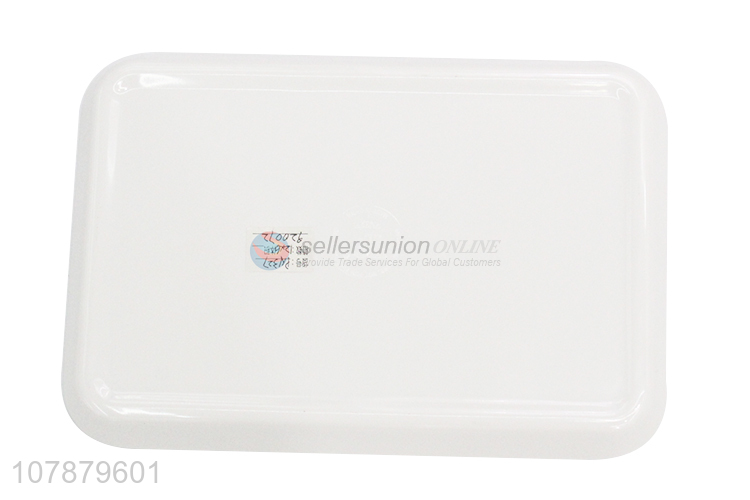 Good quality food grade resuable melamine serving tray breakfaset trays