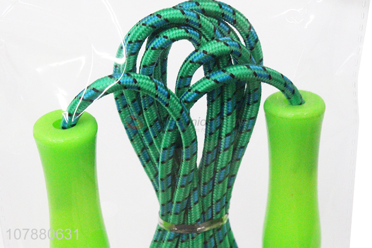 Private label students children cotton skipping rope wholesale