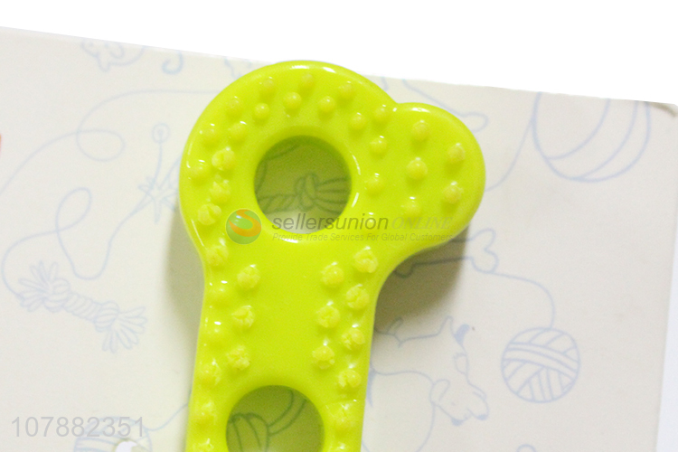 Hot Selling Dog Chew TPR Bone Pet Molar Teeth Cleaning Toy