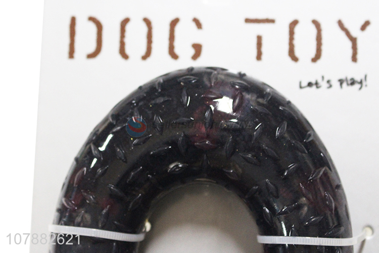 Good Sale Simulation Doughnut Dog Chew Toy Best Pet Toy