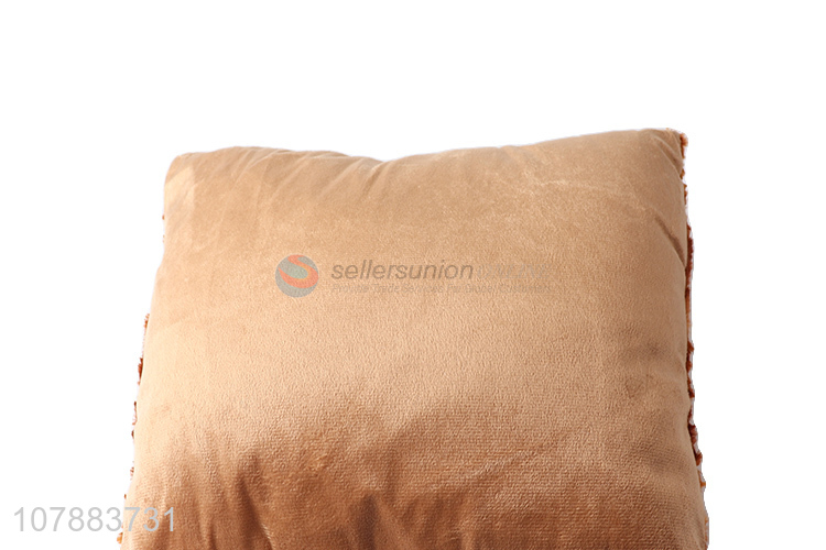 Yiwu wholesale brown soft cushion household sofa cushion