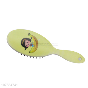 Latest arrival creative printing paddle comb airbag comb