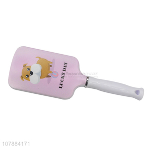 Factory supply cute plastic comb hairdressing tool brush