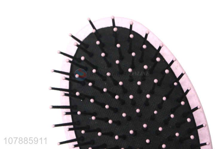 High quality nylon bristle hair brush detangling comb