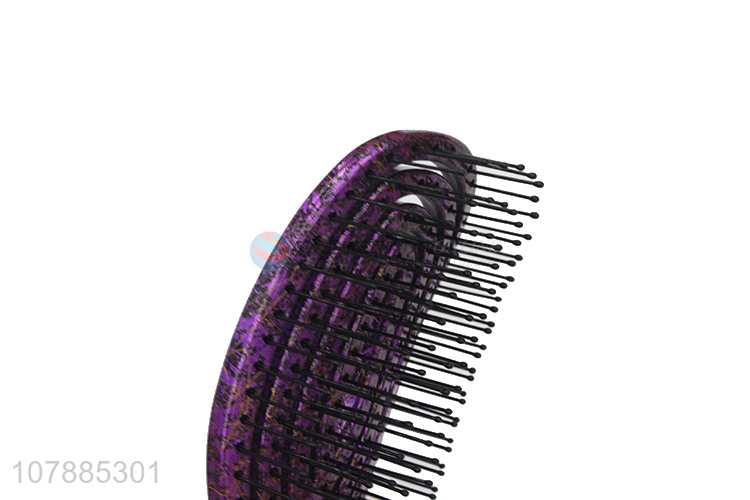 Wholesale mildewproof healthful hollow out scalp massage comb