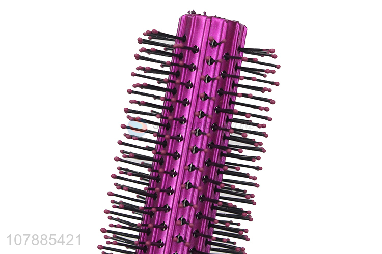 Hot selling luxury round anti-static curling comb for barber