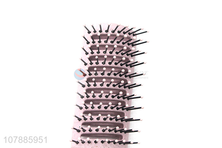 Wholesale candy color modeling spareribs comb for home and salon