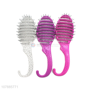 Hot selling colorful spareribs comb utility hairdressing tool