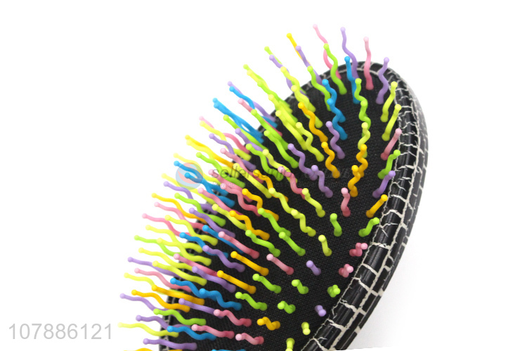 Hot sale wet and dry use crackle massage comb for long hair