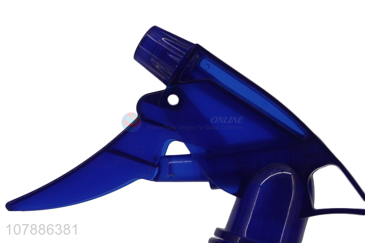 Factory wholesale royal blue plastic hand-pressed pumpkin watering can