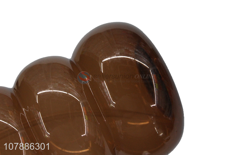 New arrival brown transparent watering can plastic sub-bottling