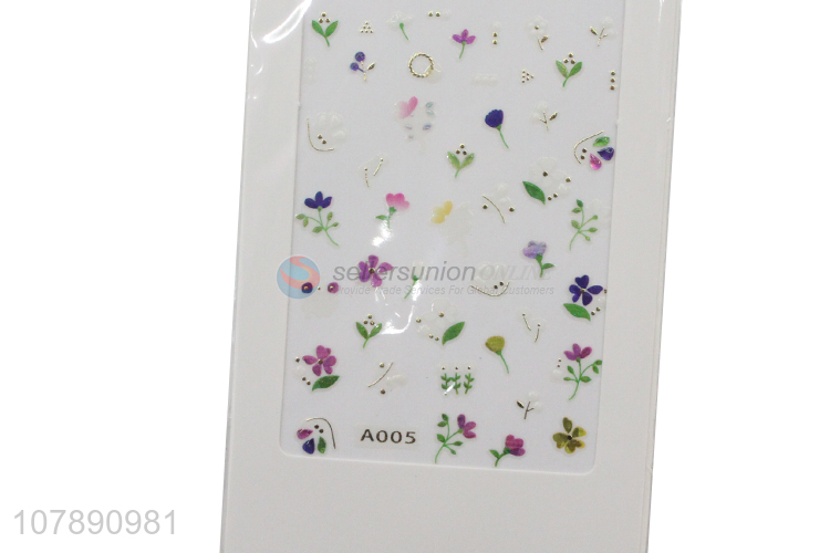 New Arrival Multicolor Creative Mini Lady Nail Sticker Wholesale