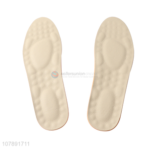 Good quality off-white cowhide insole breathable sports insole