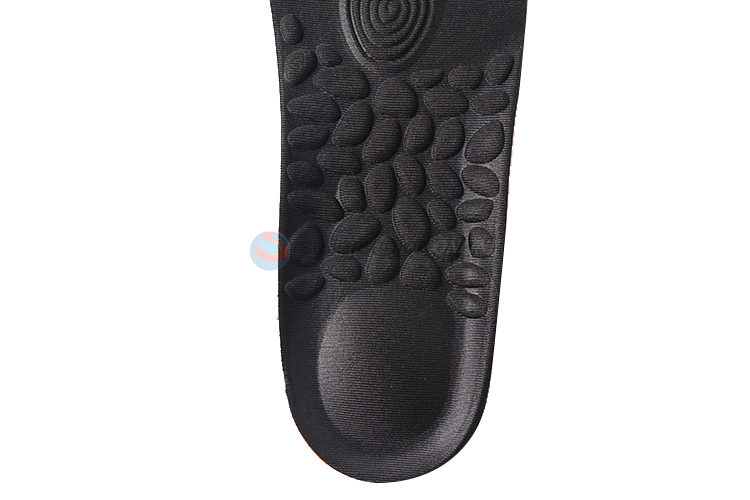 Hot selling black massage insole sports shoe insoles for men