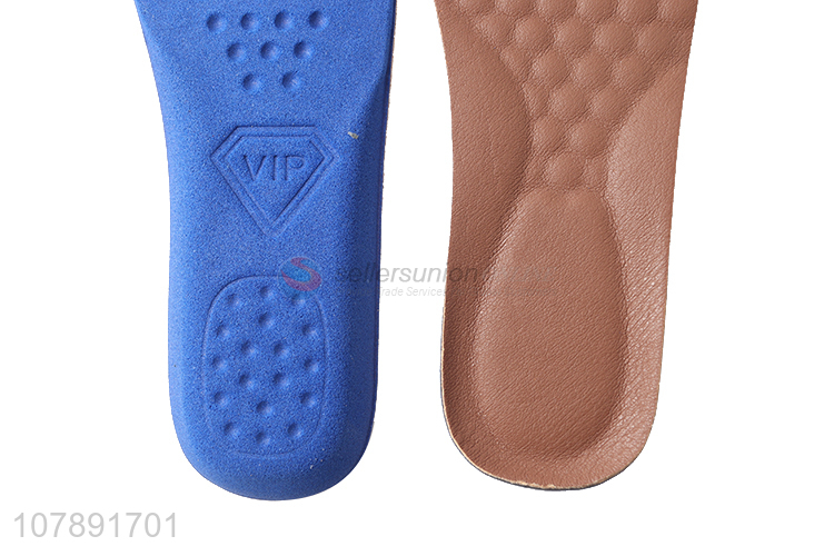 Factory wholesale brown running soft insole massage shoe pads