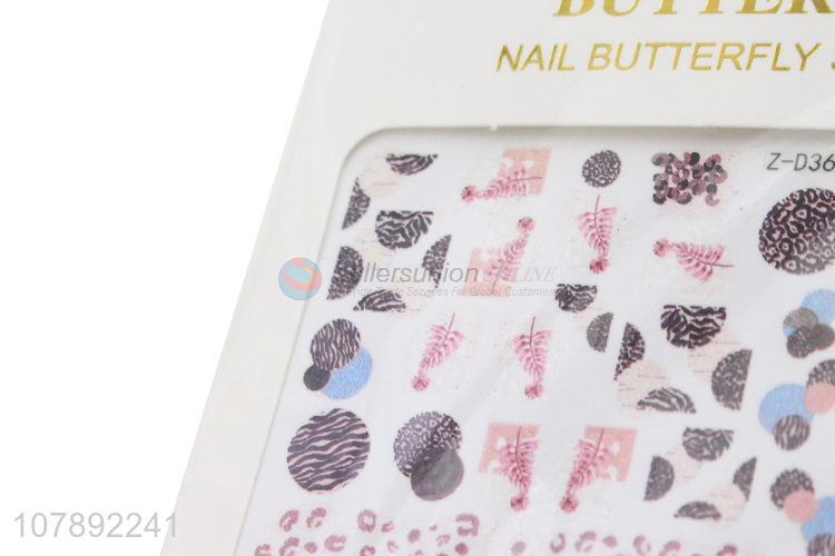 Hot products durable long lasting women nail art stickers wholesale