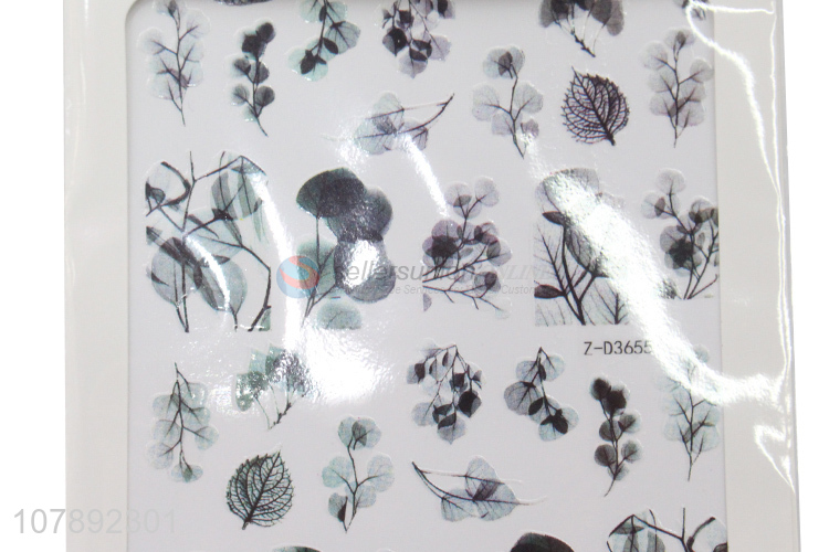 China wholesale eco-friendly waterproof nail art stickers