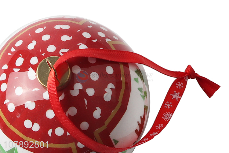 Good quality home décor plastic hanging christmas ball ornaments for sale